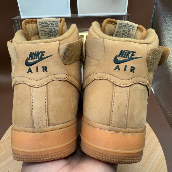 Nike Air Force 1 High Wheat/Flax Men’s Sz 8US - Picture 4 of 12
